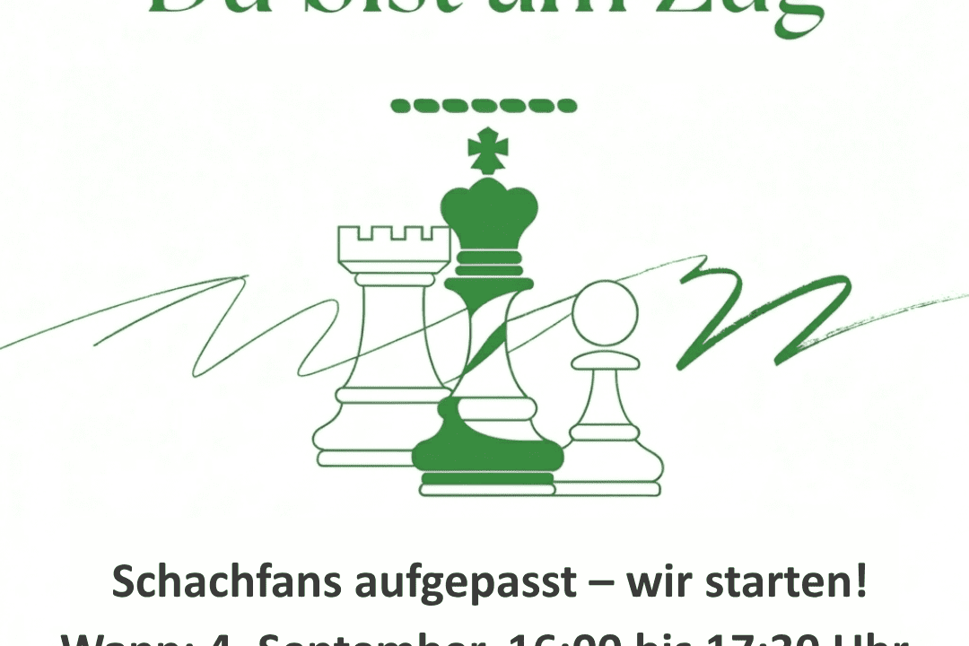 Flyer Schach
