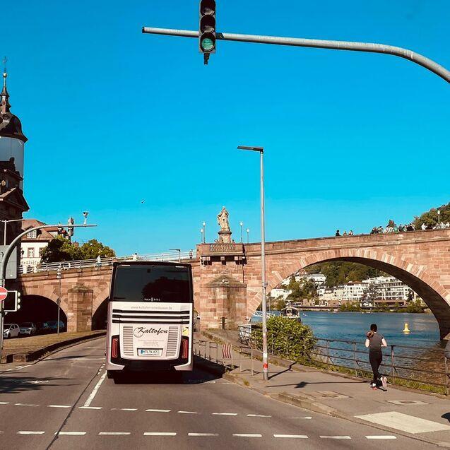 Ankunft in Heidelberg Ankunft in Heidelberg