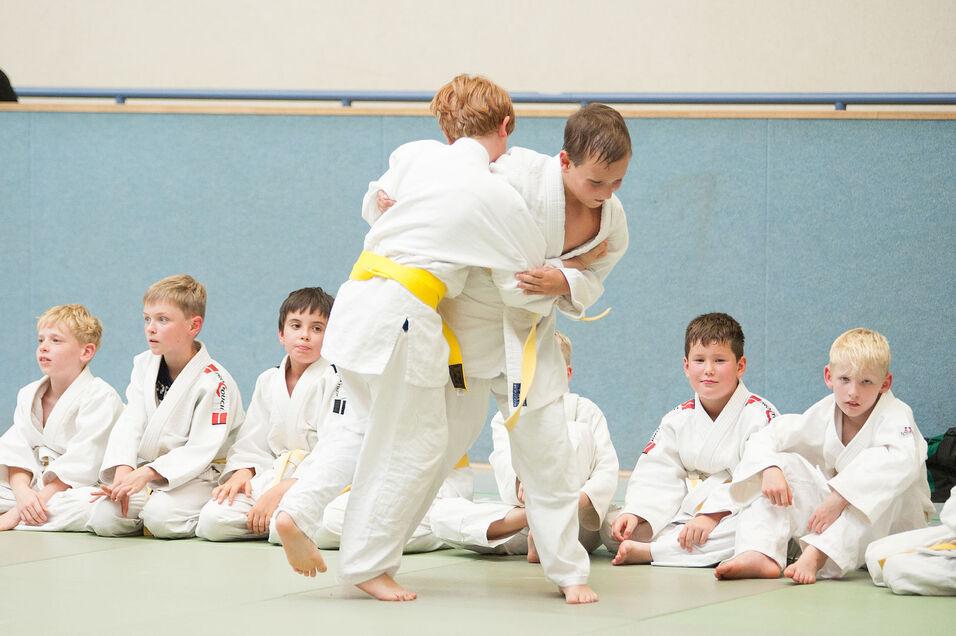 Kinder beim Judo