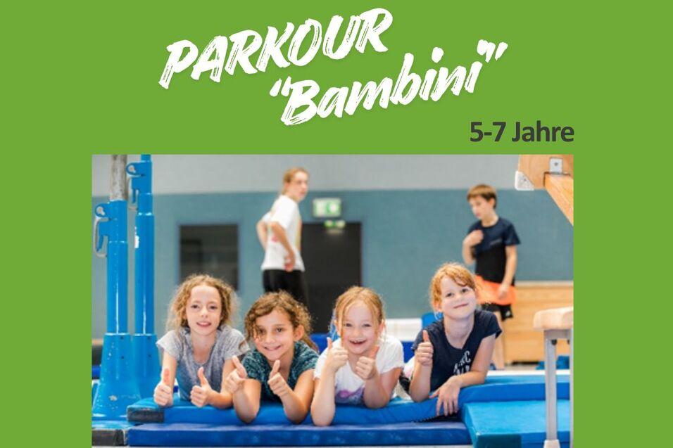 neues Sportangebot Parkour "Bambini"