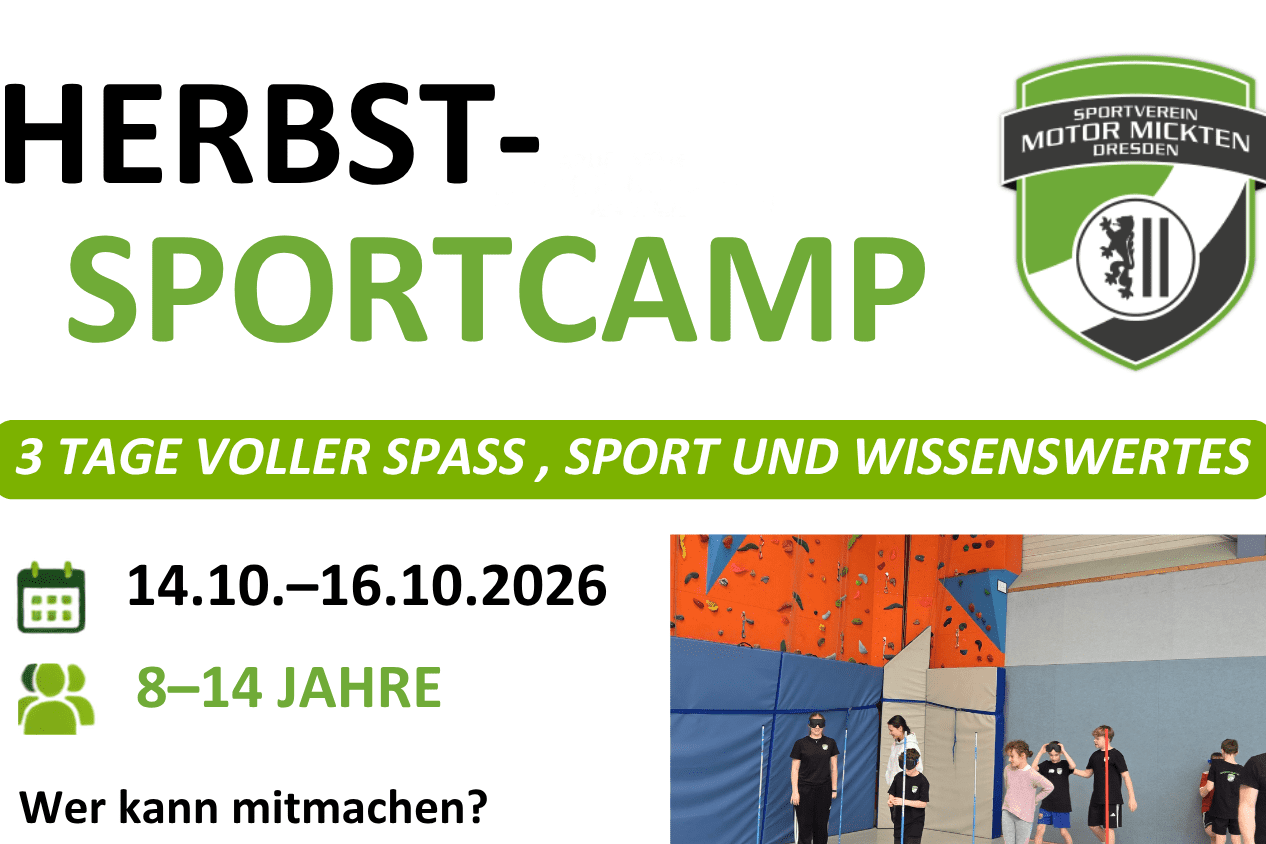Flyer Sportcamp Herbst
