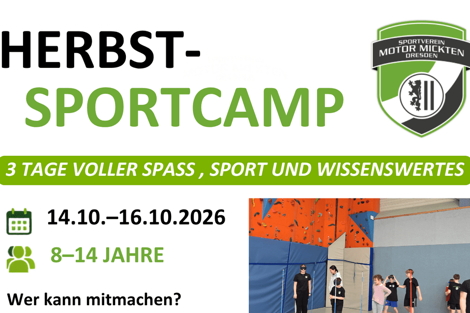 Flyer Sportcamp Herbst