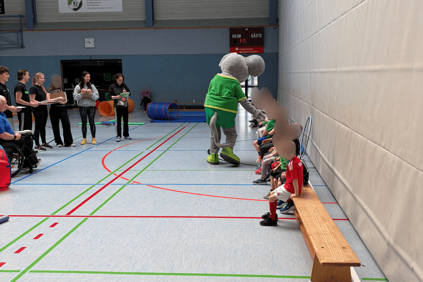 Kinder beim Sportabzeichen