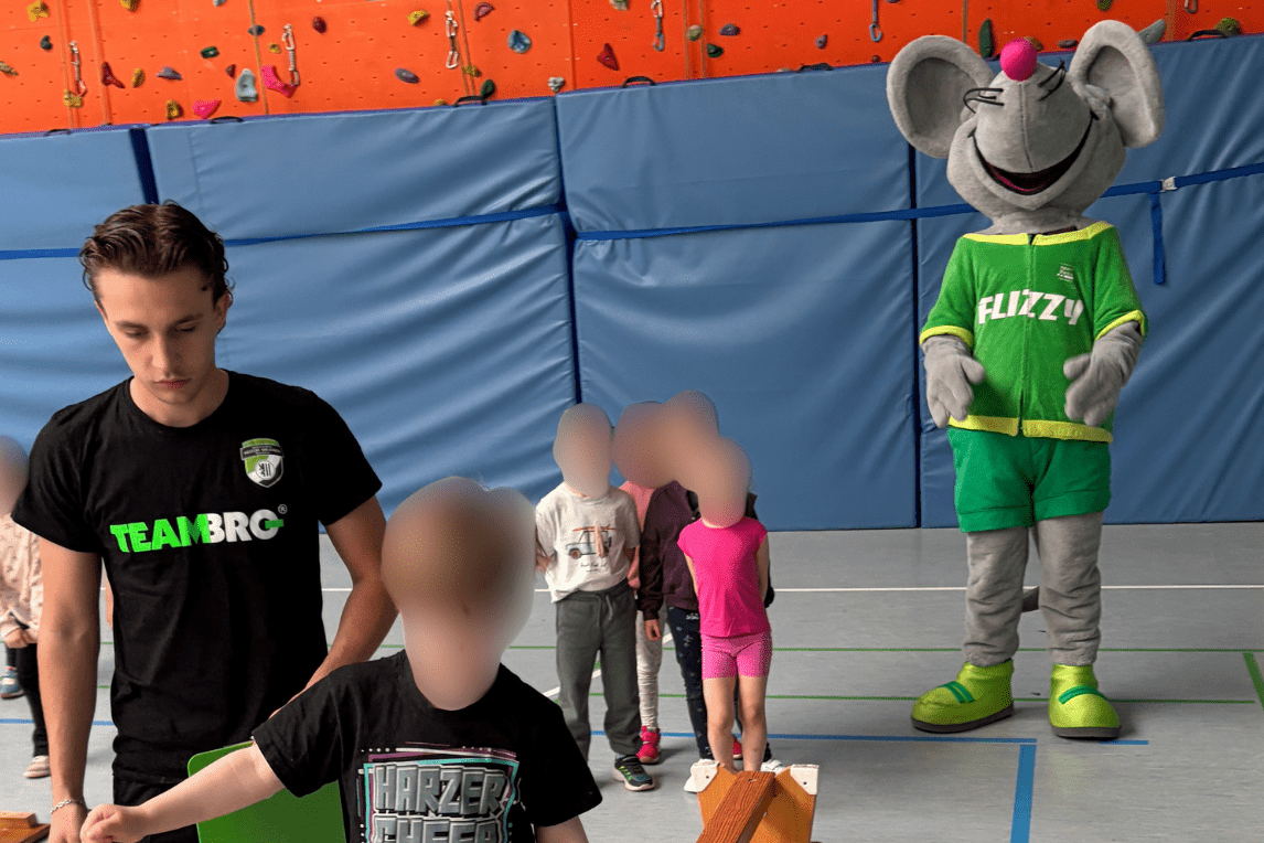 Kinder beim Sportabzeichen