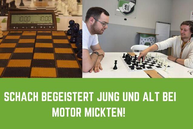 Plakat Schach Turnier
